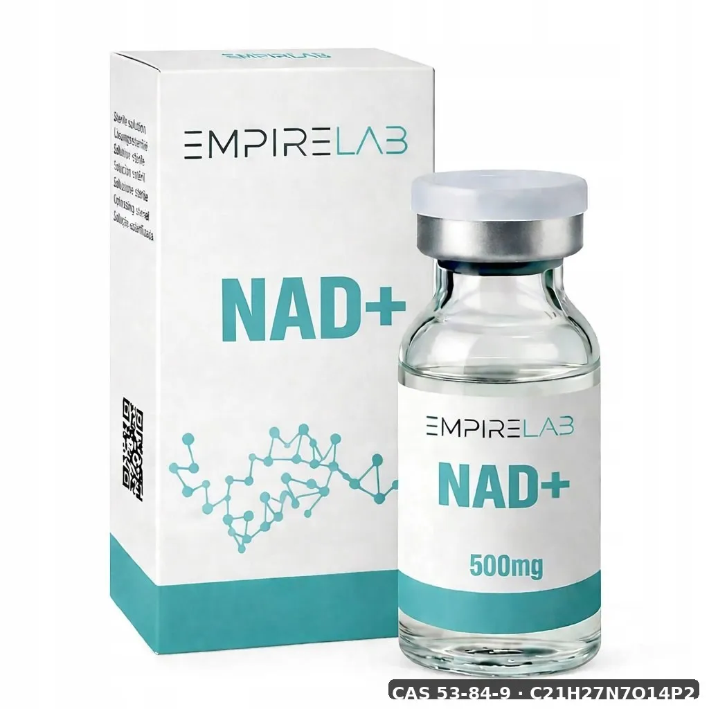 Nad+ 500Mg Dinukleotyd Nikotynoamidoadeninowy + 10 — CAS 53-84-9 — C21H27N7O14P2 — odczynnik chemiczny